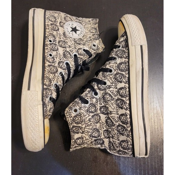 Ozzy Osbourne CT Ozzy Doodles Hi 108821F Wmns Size 6 Converse Chuck Taylor - Picture 6 of 9